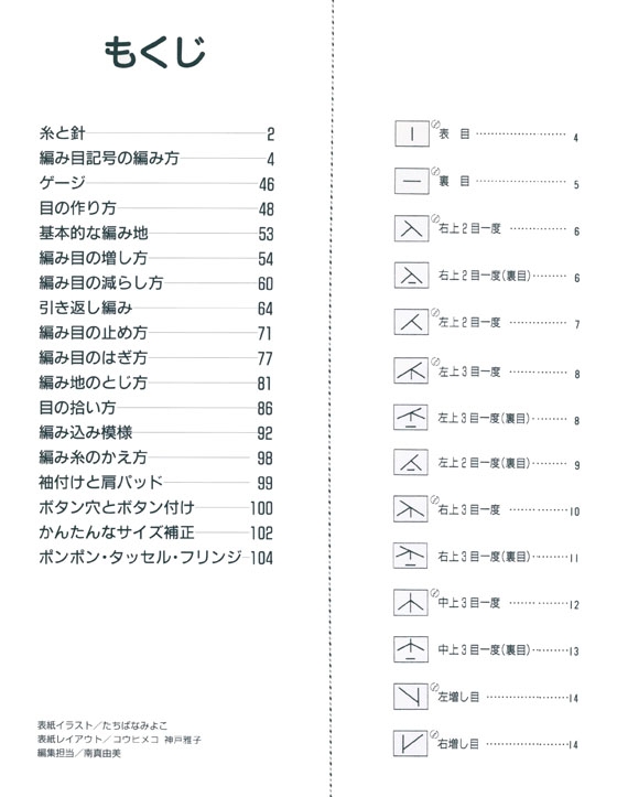 編み物の基礎 棒針編み