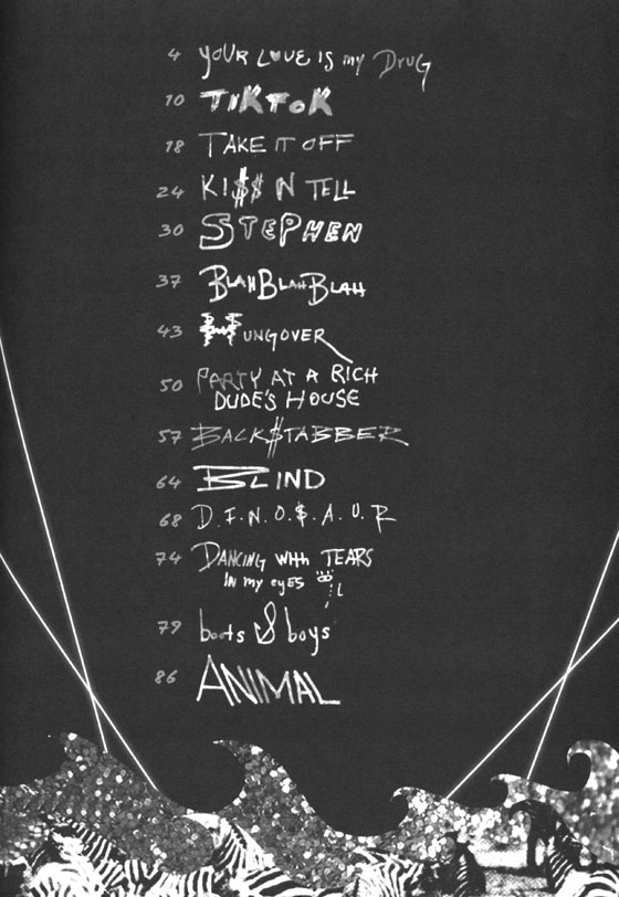 Ke$ha【Animal】Piano‧Vocal‧Guitar