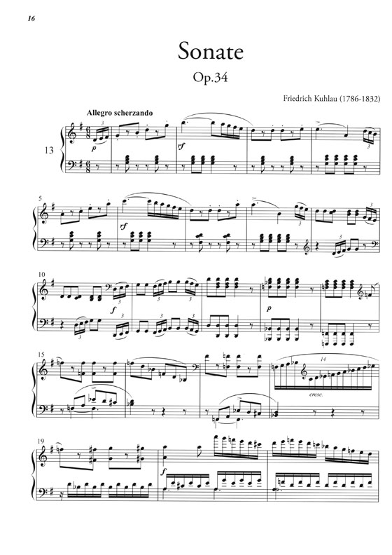 Kuhlau : Piano Sonatas Ⅳ／クーラウ‧ピアノソナタ曲集 4