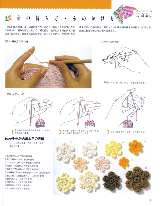 ヴォーグ基礎シリーズ [改訂版] 新かぎ針あみ よくわかるかぎ針あみの基礎