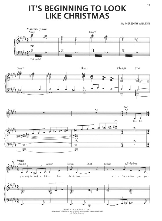 Michael Bublé【Christmas】Piano／Vocal