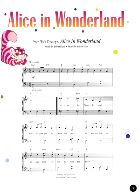 Disney's My First Songbook – Volume 3 , Easy Piano
