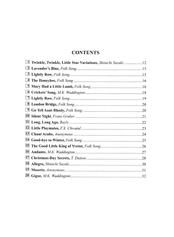 Suzuki Harp School - Harp Part, Volume 1 Suzuki Harp School - Harp Part, Volume 1