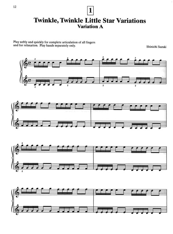 Suzuki Harp School - Harp Part, Volume 1