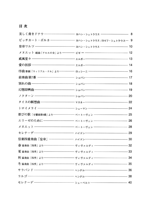 ギターのための クラシック名曲アルバム