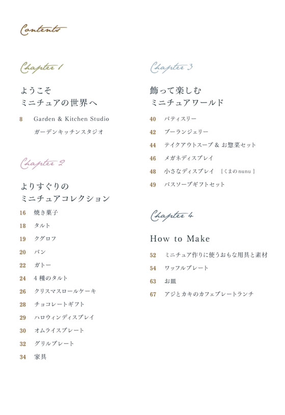nunu’s house Ⅱ 田中智のミニチュアコレクション nunu’s house Ⅱ 田中智のミニチュアコレクション