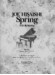 Piano Piece「久石譲／Spring」