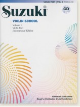 Suzuki Violin School Volume 【1】Violin Part [Book & CD]