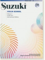 Suzuki Violin School Volume 【2】Violin Part [Book & CD]