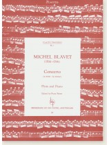 Michel Blavet Concerto a minor Flute and Piano
