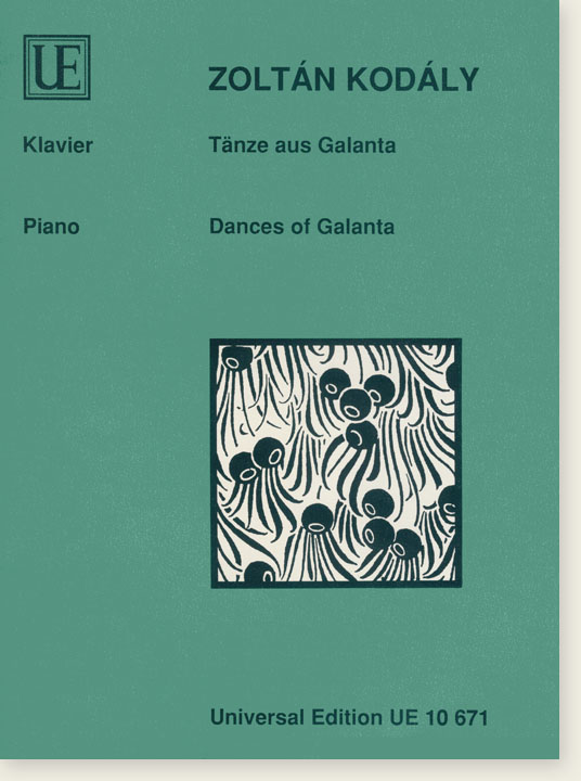 Zoltan Kodály Dances of Galanta for Piano