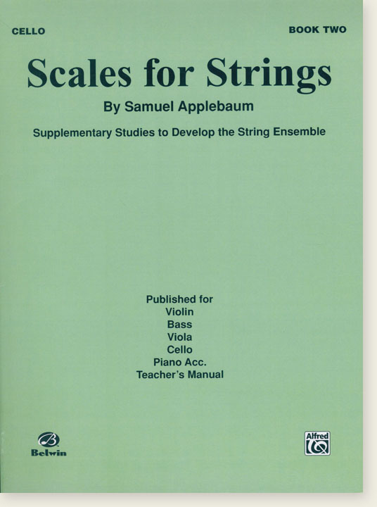 Scales for Strings【Book Two】Cello