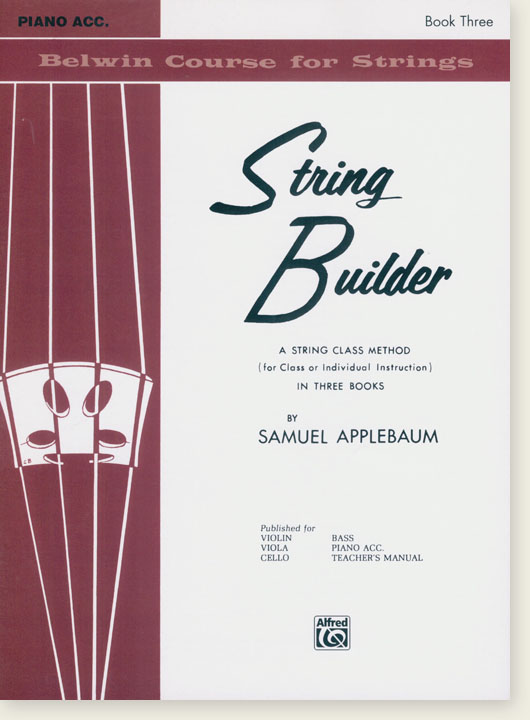 String Builder A String Class Method Piano Acc Book Three
