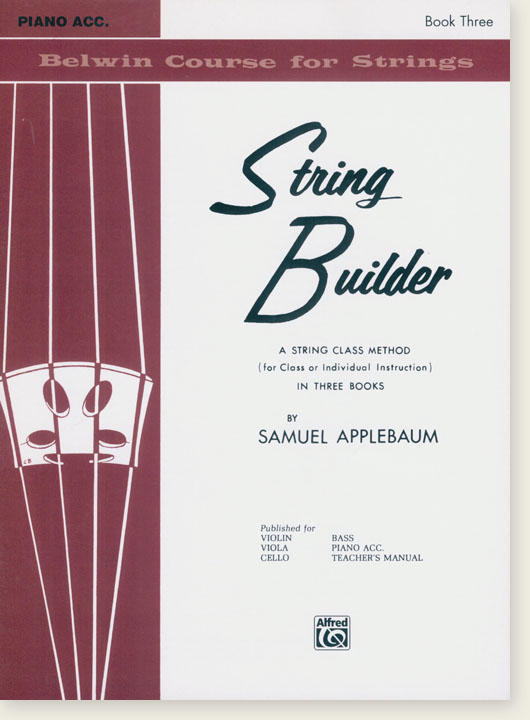 String Builder A String Class Method Piano Acc Book Three String Builder A String Class Method Piano Acc Book Three