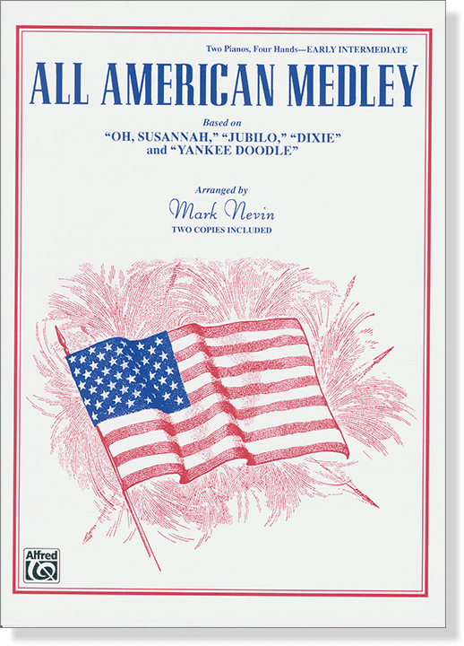 All American Medley Two Pianos, Four Hands Early Intermediate