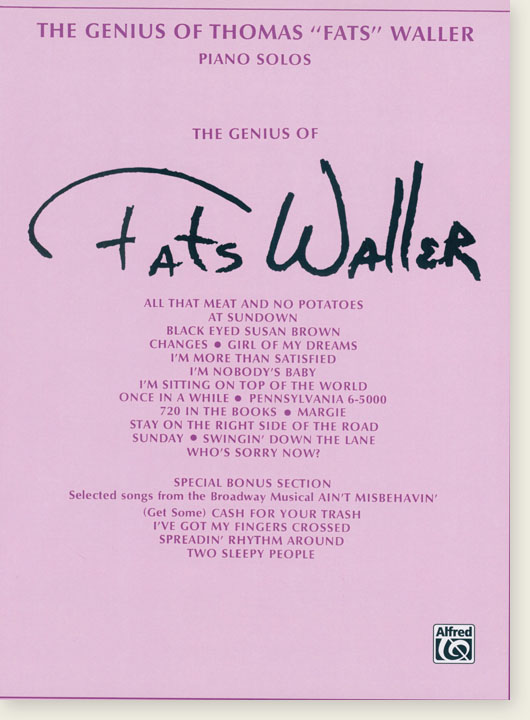 The Genius of Thomas “Fats” Waller Piano Solo