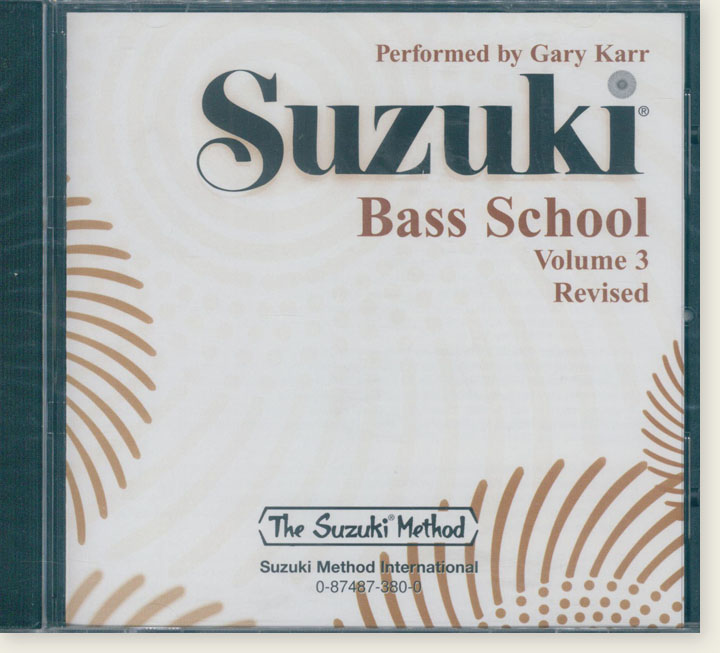 Suzuki Bass School CD 【Volume 3】