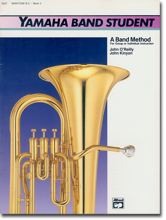 Yamaha Band Student Book 3 Baritone B.C.