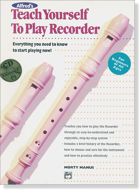 Alfred's Teach Yourself to Play Recorder