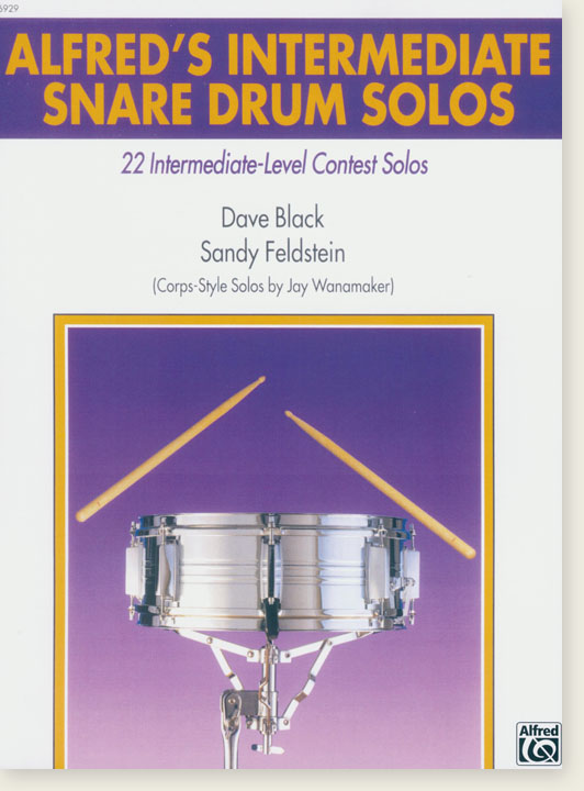 Alfred's Intermediate Snare Drum Solos