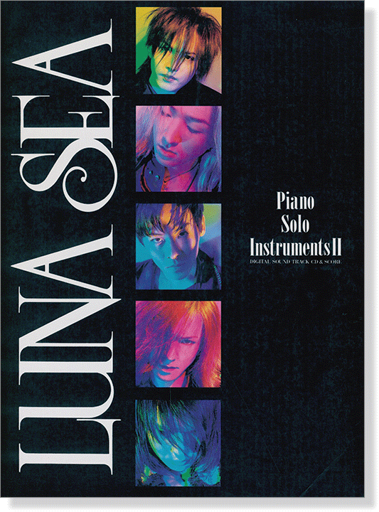 (絕版)CD付 LUNA SEA／ピアノ・ソロ・インストゥルメンツ・2