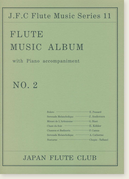 Flute Music Album with Piano accompaniment No. 2