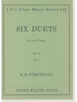 A. B. Fürstenau Six Duets OP. 137 for Two Flutes Vol. Ⅰ