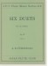 A. B. Fürstenau Six Duets OP. 137 for Two Flutes Vol. Ⅰ