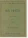 A. B. Fürstenau Six Duets OP. 137 for Two Flutes Vol. Ⅱ