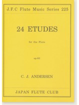 C. J. Andersen 24 Etudes for the Flute Op. 63 Vol. 1