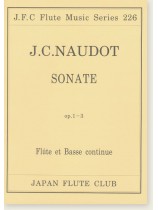 J. C. Naudot Sonate Op. 1-3 Flúte et Basse Continue J. C. Naudot Sonate Op. 1-3 Flúte et Basse Continue