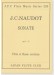 J. C. Naudot Sonate Op. 1-3 Flúte et Basse Continue