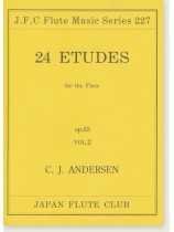 C. J. Andersen 24 Etudes for the Flute Op. 63 Vol. 2