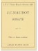 J. C. Naudot Sonate Op. 1-6 Flúte et Basse Continue