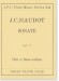 J. C. Naudot Sonate Op. 1-5 Flúte et Basse Continue