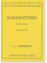 C. J. Andersen 24 Grand Studies Op. 15 Vol. Ⅱ for the Flute