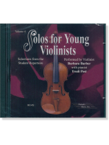 Solos for Young Violinists Volume 4【CD】8014X Solos for Young Violinists Volume 4【CD】8014X