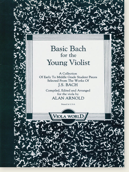 Basic Bach For The Young Violist