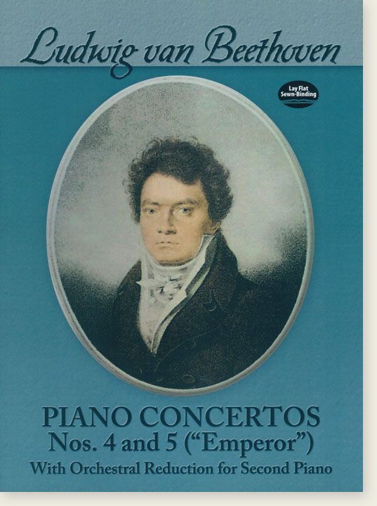 Beethoven Piano Concertos Nos. 4 and 5 ("Emperor") with Orchestral Reduction for Second Piano