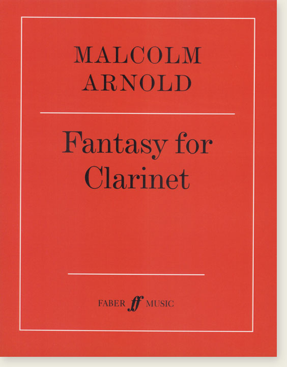 Malcolm Arnold Fantasy for Clarinet