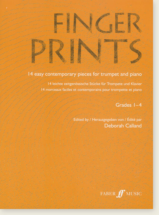 FingerPrints 14 Easy Contemporary Pieces for Trumpet and Piano