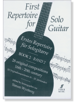 First Repertoire For Solo Guitar Book 2 First Repertoire For Solo Guitar Book 2