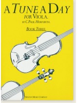 A Tune A Day for【Viola】Book Three