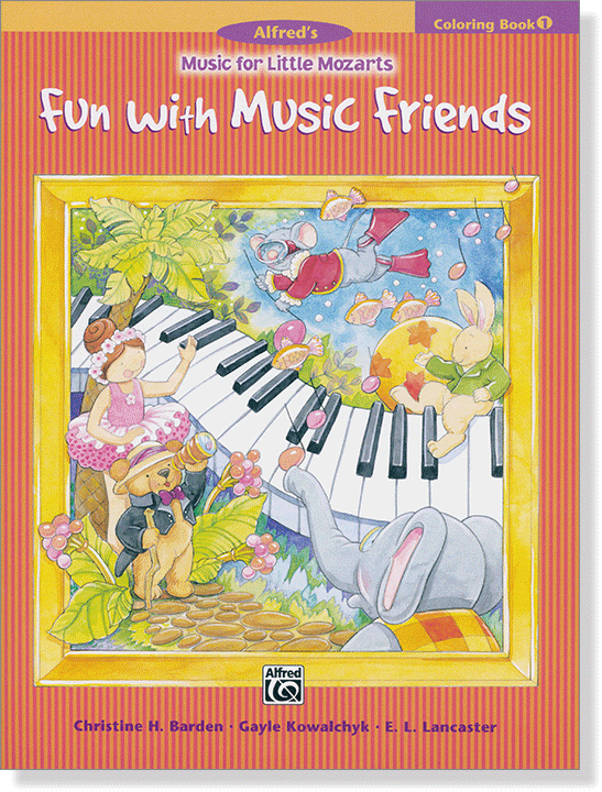 Music for Little Mozarts: Coloring Book 1 - Fun with Music Friends