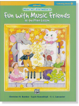 Music for Little Mozarts: Coloring Book 2 - Fun with Music Friends at the Piano Lesson