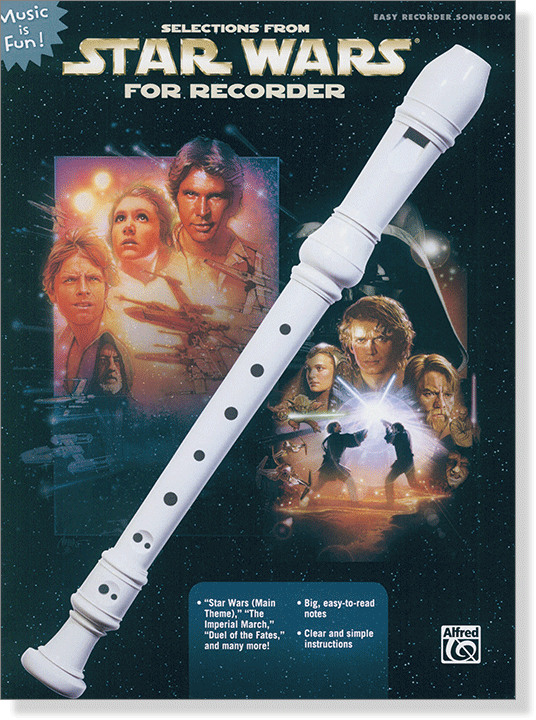 Selections from Star Wars for Recorder