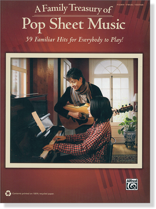 A Family Treasury of Pop Sheet Music for Piano‧Vocal ‧ Guitar