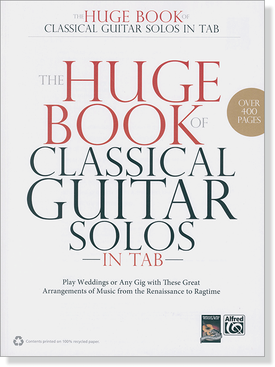 The Huge Book of Classical Guitar Solos in TAB