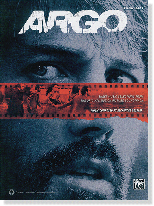 Argo‧Desplat Piano Solos Sheet Music Selections from the Original Motion Picture Soundtrack