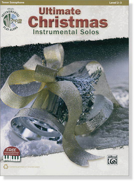 Ultimate Christmas Instrumental Solos for Tenor Sax 